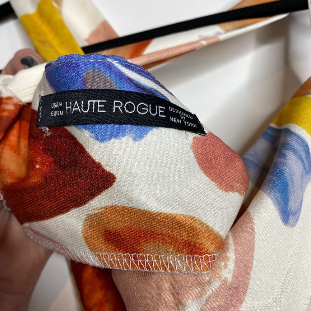 Haute Rogue Abstract Print Top - Picture 5 of 8